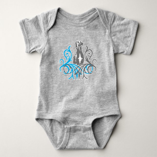 Body Para Bebê Body de Bebê Fresh Great Dane (Frente)