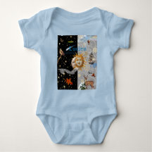 Body de Bebê Inverno Cósmico