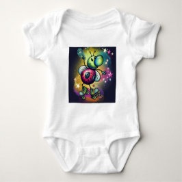 Body Para Bebê Body de Bebê Ladybug Roller Disco