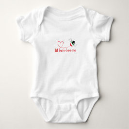 Body Para Bebê Body de Bebê Lil Bam-bee-no
