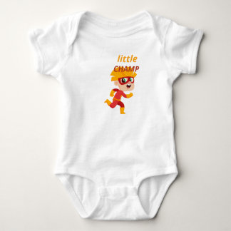 Body Para Bebê Body de Bebê Little Champ | O Bebê Super-Herói