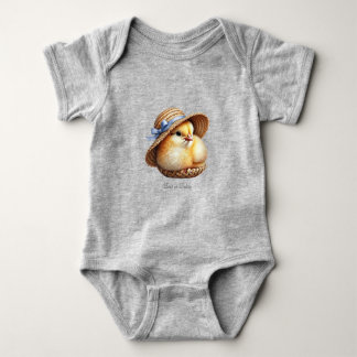 Body Para Bebê Body de Bebê Little Chick Blue Ribbon Baby