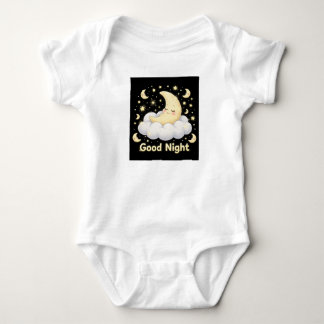 Body Para Bebê Body de Bebê Lua e Estrelas Fofo 