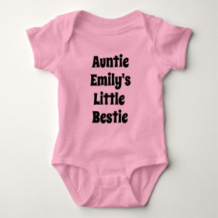 Body Para Bebê Body de Bebê Melhor Amiguinha da Tia Personalizada