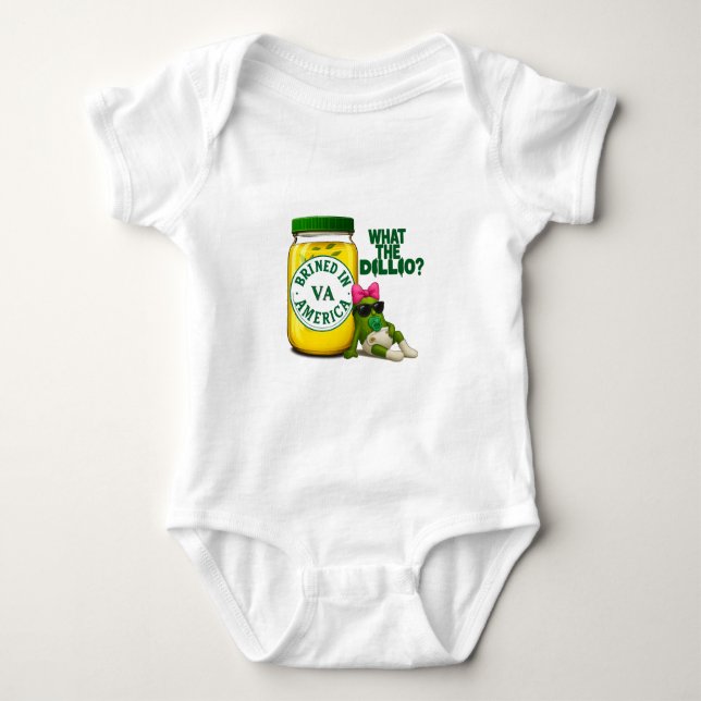 Body Para Bebê Body de Bebê Menina Dill Drip Nova Entrega na Cida (Frente)
