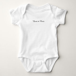 Body Para Bebê Body de Bebê Nasceu em Paris