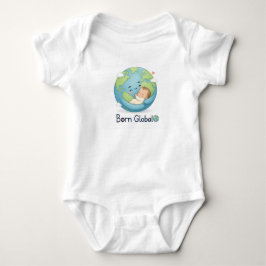Body Para Bebê Body de Bebê "Nascido Global"
