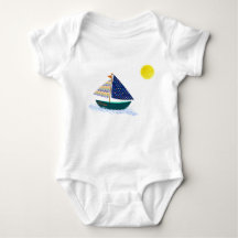 Body de Bebê No Mar