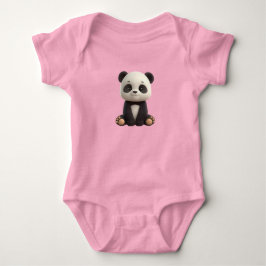 Body Para Bebê Body de Bebê Panda Fofo