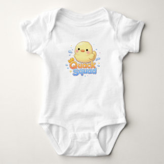 Body Para Bebê Body de Bebê Pato Quack Squad