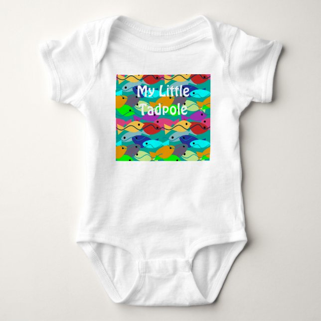 Body Para Bebê Body de Bebê Peixe (Frente)