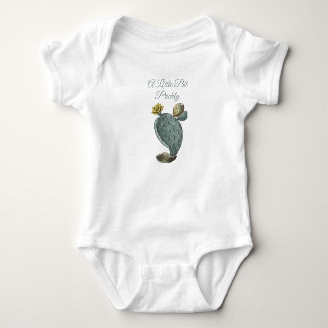 Body Para Bebê Body de Bebê Pera Espinhosa (Frente)