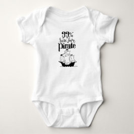 Body Para Bebê Body de Bebê Pirata Fofo