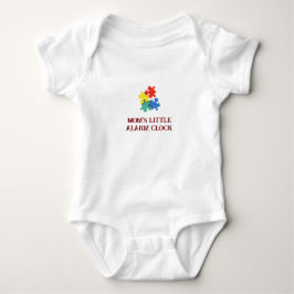 Body Para Bebê Body de Bebê Puzzle - Estampa "O Pequeno Alarme da