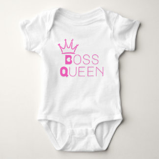 Body Para Bebê Body de Bebê Rainha Chefe Menina