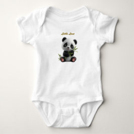 Body Para Bebê Body de Bebê Recém-Nascido Panda Neutro Fofo