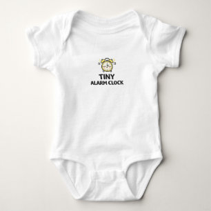 Body Para Bebê Body de Bebê Relógio de Alarme Miniatura