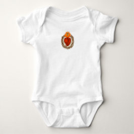 Body Para Bebê Body de Bebê Sagrado Coração de Jesus