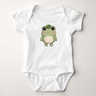 Body Para Bebê Body de Bebê Sapo Sage — Adorável Animal da Flores