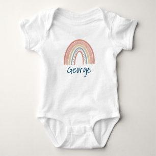 Body Para Bebê Body de Bebê Supercute Boho arco-íris