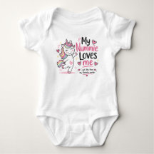 Body de Bebê Unicórnio Personalizável sob Encomend