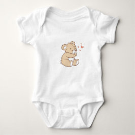 Body Para Bebê Body de Bebê Ursinho de Pelúcia