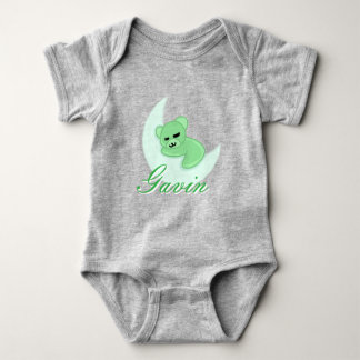 Body Para Bebê Body de Bebê Urso Adormecido Personalizado