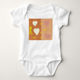 Body Para Bebê Body de Jersey Bebê Vento de Amor
