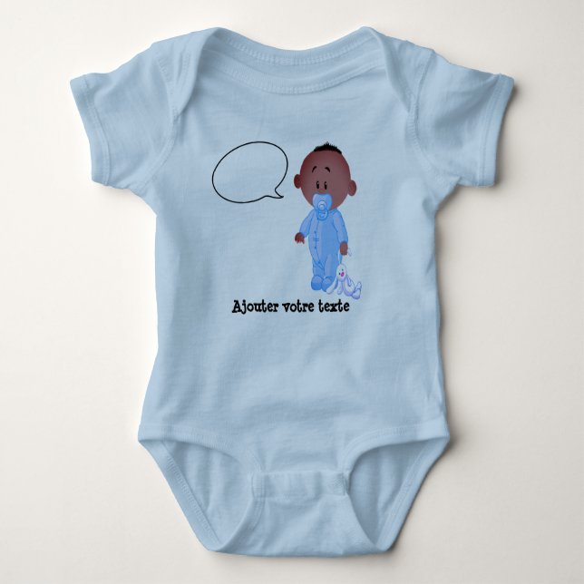 Body Para Bebê Body en jersey  (Frente)