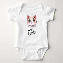 Body Infantil de Bebê Animal Kawaii Fofo