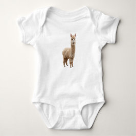 Body Para Bebê Body Infantil de Bebê com Foto Realista de Alpaca