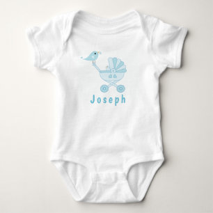 Body Para Bebê Body Infantil de Bebê e Carrinho de Bebê Passarinh