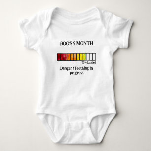 Body Para Bebê Body Infantil de Marco de Bebê em Aquarela Diverti
