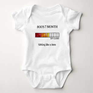 Body Para Bebê Body Infantil de Marco de Bebê em Aquarela Diverti