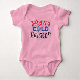 Body Para Bebê Body Infantil Rosa Bebê É Frio Lá Fora