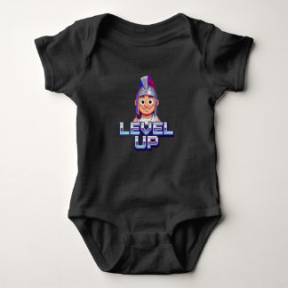 Body Para Bebê Body "Level Up!" - Bebê Gamer