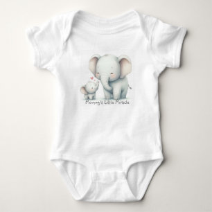 Body Para Bebê Body Mamãe Pequeno Bebê Milagre