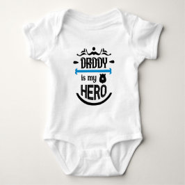 Body Para Bebê Body Papai é Meu Herói Bebê