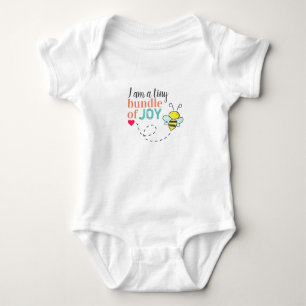 Body Para Bebê Body Pequeno Feixe de Alegria Abelha Bebê
