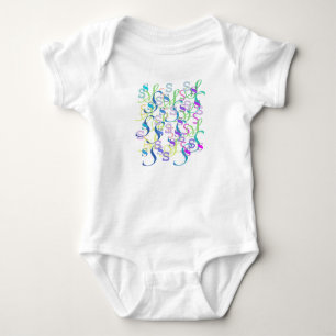 Body Para Bebê Body "S" Bebê Confete de Letras