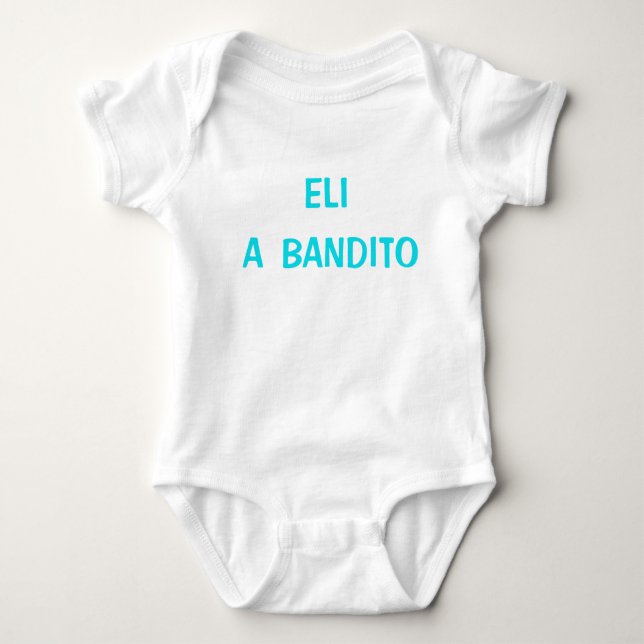 Body Para Bebê Bodycase - a Bandito (Frente)