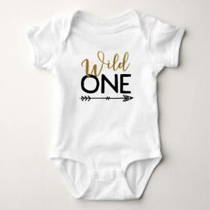 Body Para Bebê Bodydress Wild One Birthday