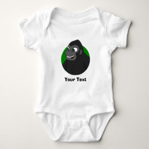 Body Para Bebê Bodyfato de Gorilla Personalizado