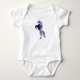 Body Para Bebê Bodyfato de New Jersey, Patinete Antigo Unicórnio,