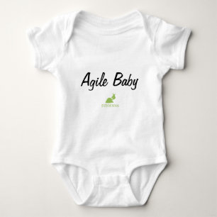 Body Para Bebê Bodysuit ágil do bebê