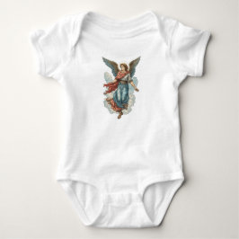 Body Para Bebê Bodysuit Anjo Guardião Bebê Lindo