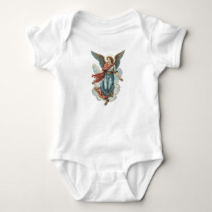 Body Para Bebê Bodysuit Anjo Guardião Bebê Lindo