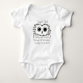 Body Para Bebê bodysuit bonito da coruja