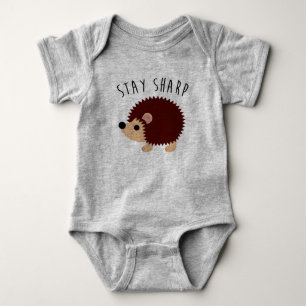 Body Para Bebê Bodysuit bonito do bebê do ouriço