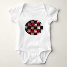 Bodysuit customizável da bandeira Checkered do